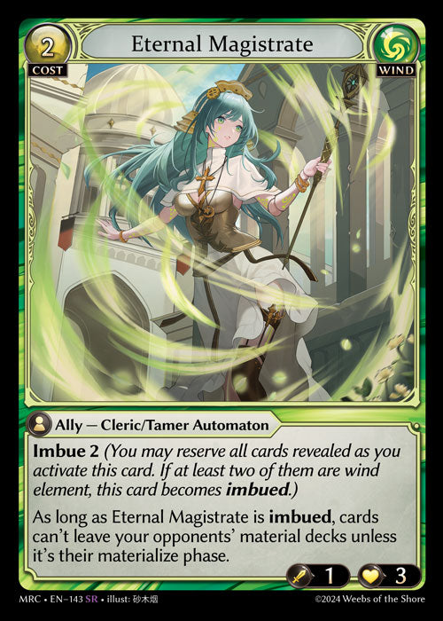 [Wind] Eternal Magistrate [MRC-143-SR]
