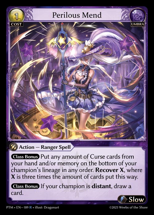 [Umbra] Perilous Mend [PTM-189-R]