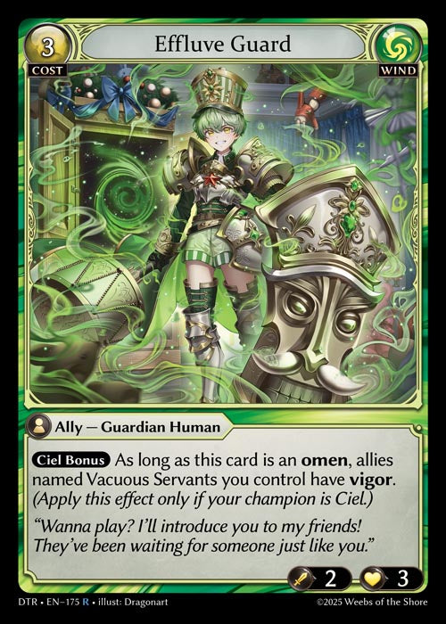 [Wind] Effluve Guard FOIL [DTR-175-R]