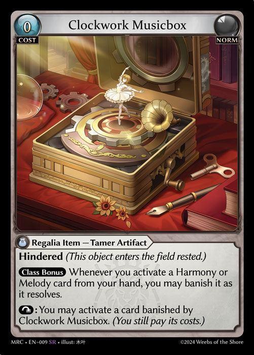 [Norm] Clockwork Musicbox [MRC-009-SR]