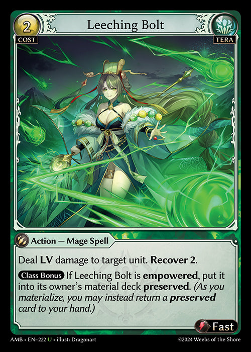 [Tera] Leeching Bolt FOIL [AMB-222-U]