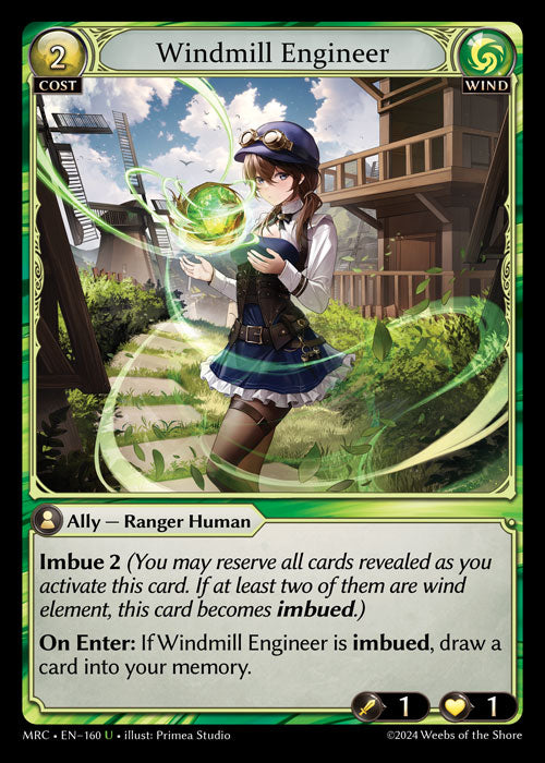 [Wind] Windmill Engineer FOIL [MRC-160-U]