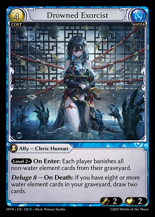 [Water] Drowned Exorcist FOIL [HVN-120-R]