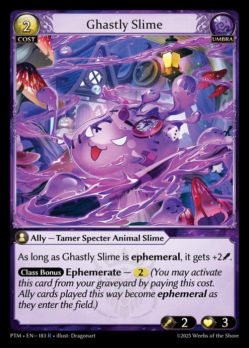 [Umbra] Ghastly Slime FOIL [PTM-183-R]