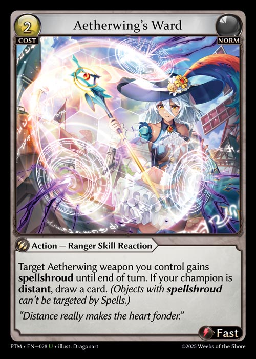 [Norm] Aetherwing's Ward CURIO FOIL [PTM-028-U]