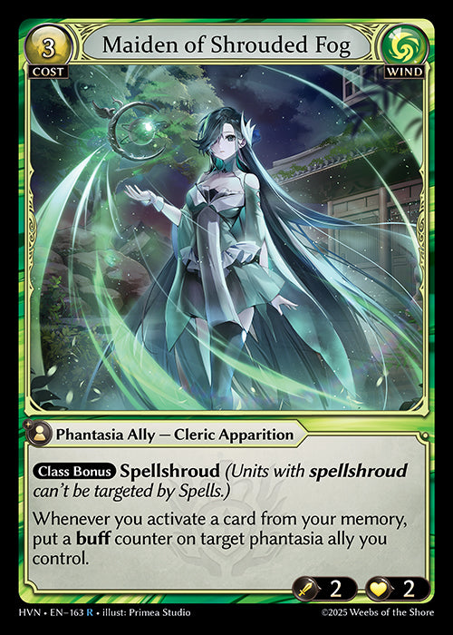 [Wind] Maiden of Shrouded Fog [HVN-163-R]