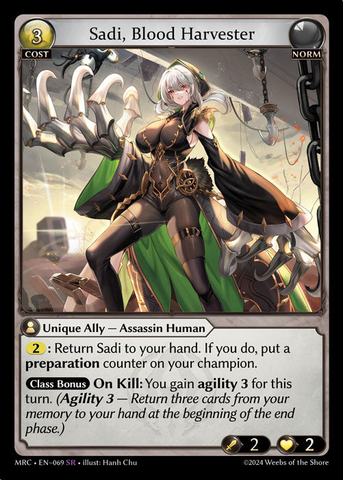 [Norm] Sadi, Blood Harvester FOIL [MRC-069-SR]