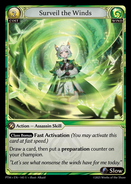 [Wind] Surveil the Winds [PTM-153-U]