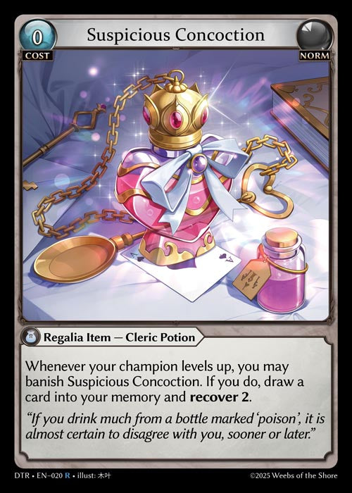 [Norm] Suspicious Concoction [DTR-020-R]