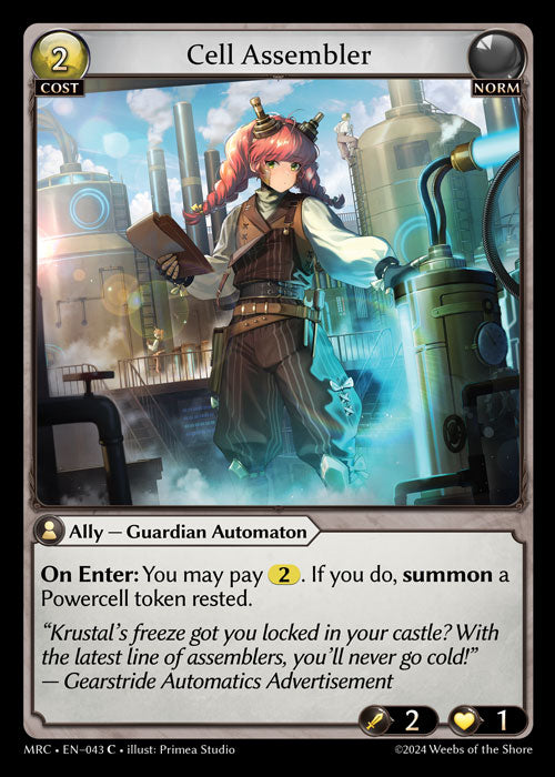 [Norm] Cell Assembler FOIL [MRC-043-C]