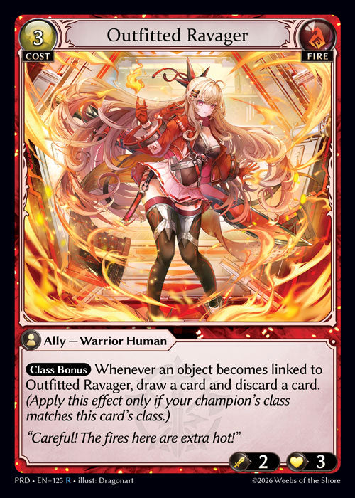 [Fire] Outfitted Ravager FOIL [PRD-125-R]