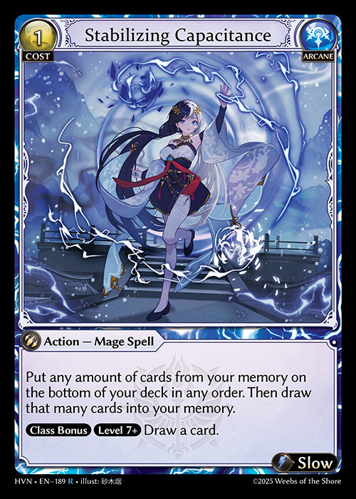 [Arcane] Stabilizing Capacitance FOIL [HVN-189-R]