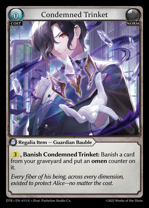 [Norm] Condemned Trinket FOIL [DTR-013-R]