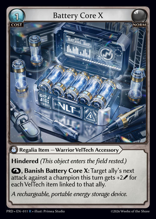 [Norm] Battery Core X [PRD-011-R]