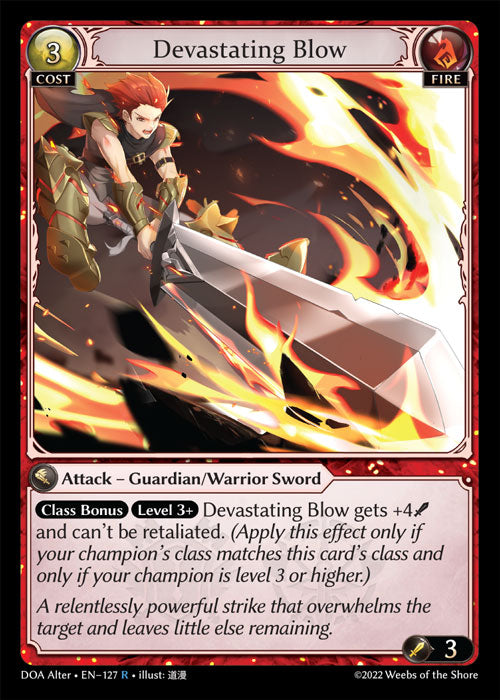 [Fire] Devastating Blow [DOA Alter-127-R]