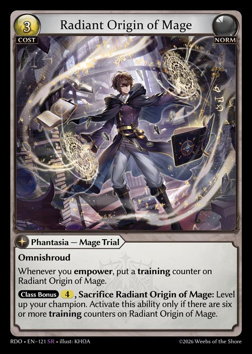 [Norm] Radiant Origin of Mage FOIL [RDO-121-SR]
