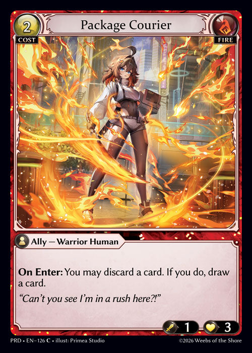 [Fire] Package Courier [PRD-126-C]