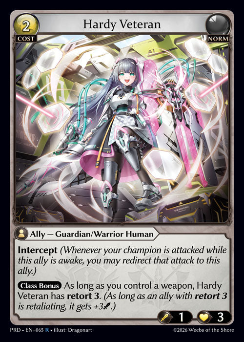 [Norm] Hardy Veteran FOIL [PRD-065-R]