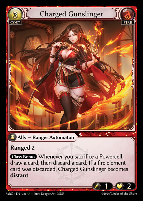 [Fire] Charged Gunslinger FOIL [MRC-086-U]