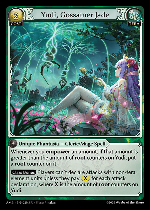 [Tera] Yudi, Gossamer Jade FOIL [AMB-229-SR]