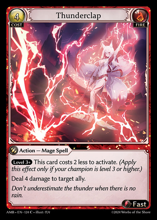 [Fire] Thunderclap [AMB-124-C]