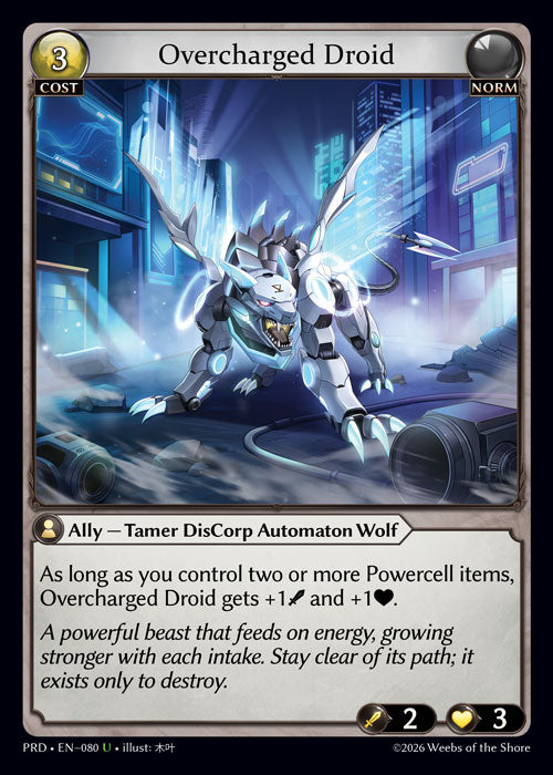 [Norm] Overcharged Droid FOIL [PRD-080-U]