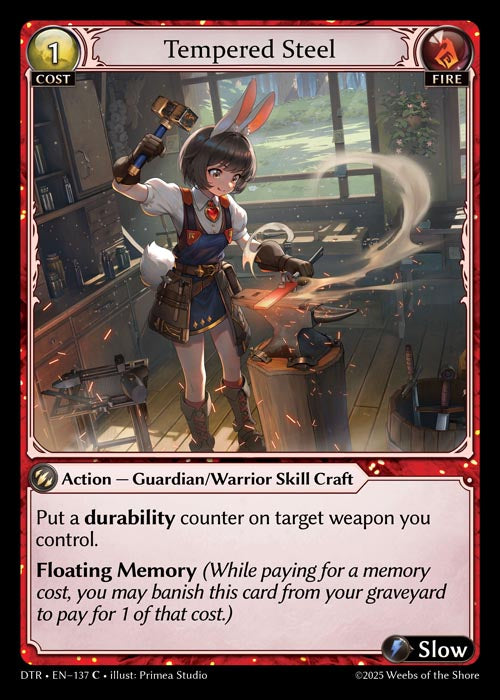 [Fire] Tempered Steel [DTR-137-C]