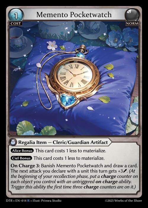 [Norm] Memento Pocketwatch [DTR-014-R]