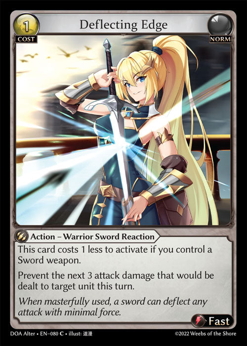 [Norm] Deflecting Edge FOIL [DOA Alter-080-C]