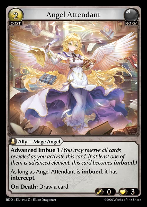 [Norm] Angel Attendant CURIO FOIL [RDO-043-C]