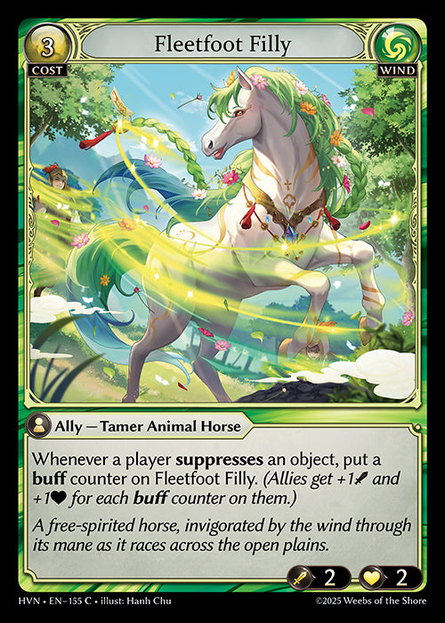 [Wind] Fleetfoot Filly FOIL [HVN-155-C]