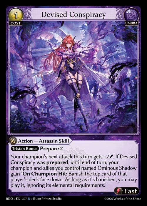 [Umbra] Devised Conspiracy FOIL [RDO-397-R]