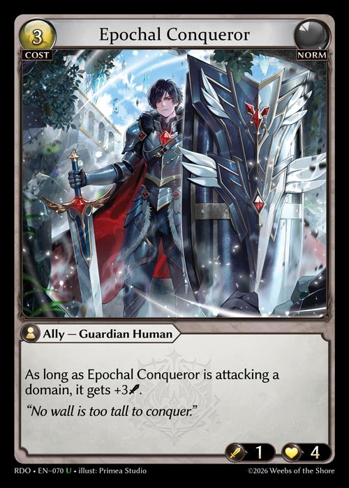 [Norm] Epochal Conqueror [RDO-070-U]
