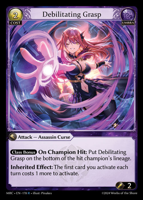 [Umbra] Debilitating Grasp [MRC-178-R]