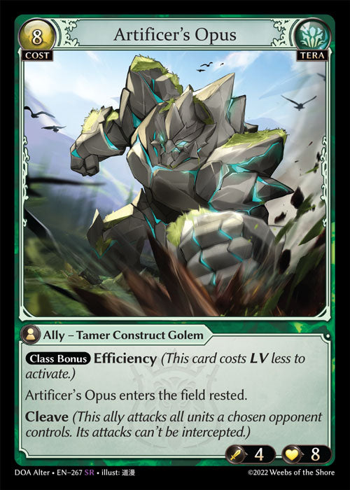 [Tera] Artificer's Opus FOIL [DOA Alter-267-SR]