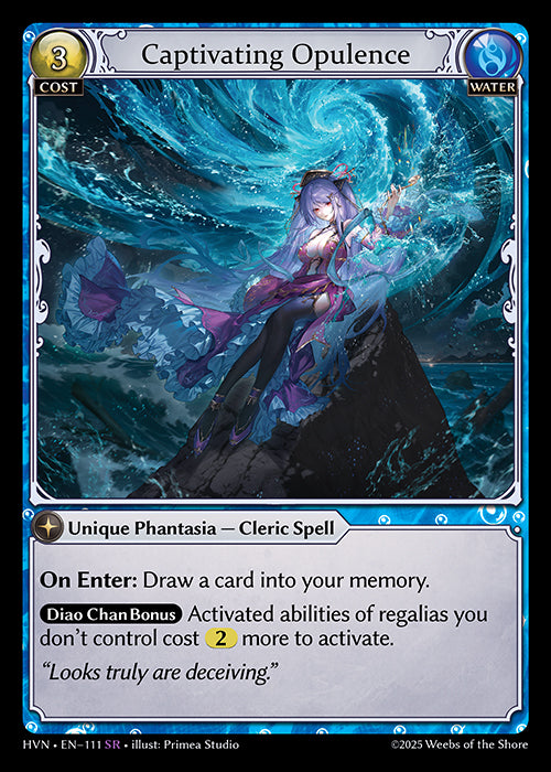 [Water] Captivating Opulence FOIL [HVN-111-SR]