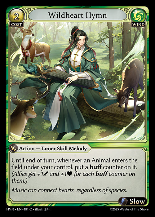 [Wind] Wildheart Hymn FOIL [HVN-181-C]