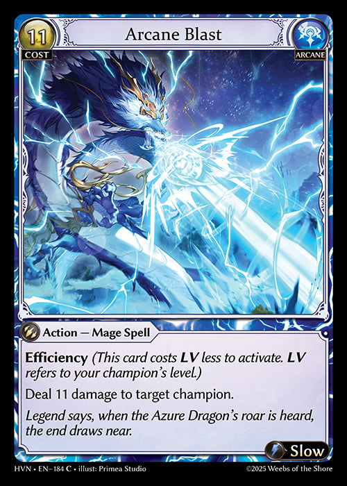 [Arcane] Arcane Blast FOIL [HVN-184-C]