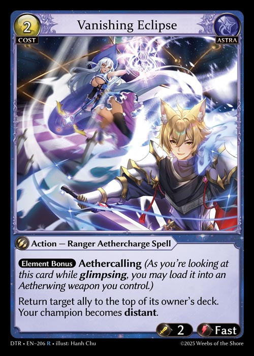 [Astra] Vanishing Eclipse FOIL [DTR-206-R]