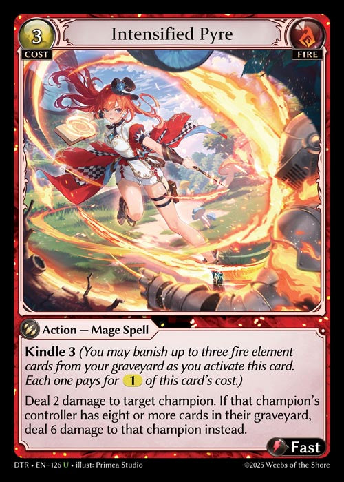 [Fire] Intensified Pyre FOIL [DTR-126-U]