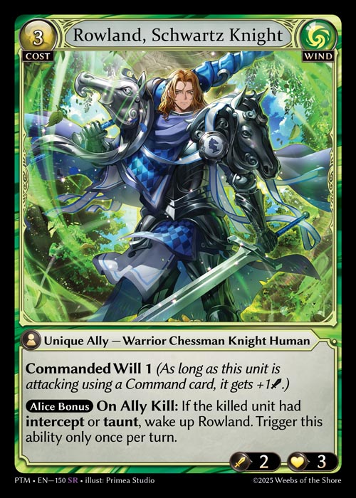 [Wind] Rowland, Schwartz Knight [PTM-150-SR]