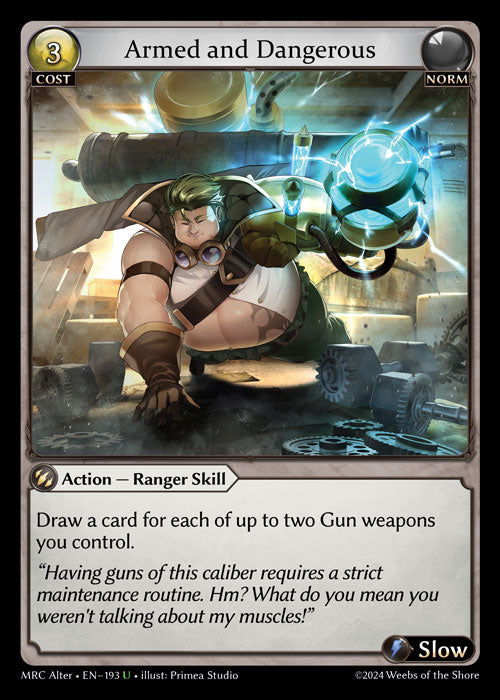 [Norm] Armed and Dangerous FOIL [MRC Alter-193-U]