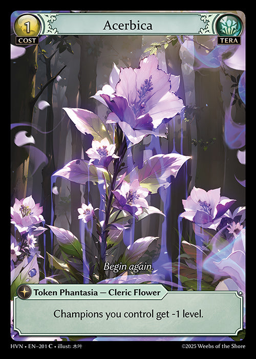 [Tera] Acerbica FOIL [HVN-201-C]