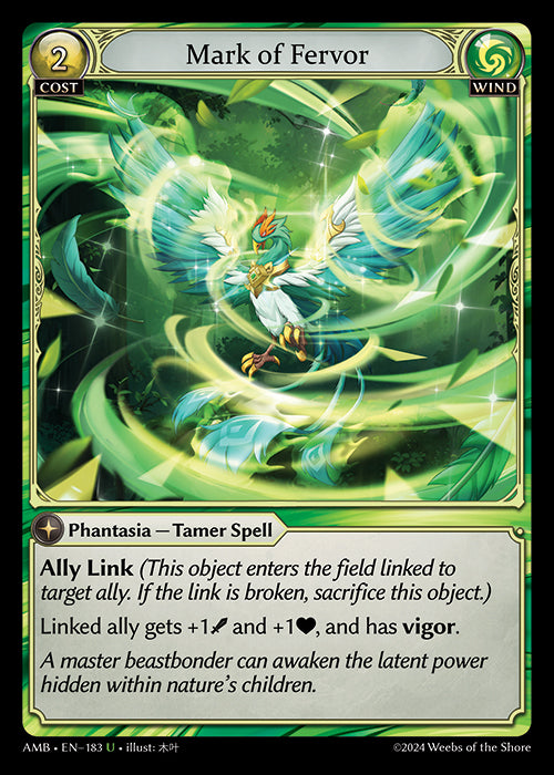 [Wind] Mark of Fervor [AMB-183-U]