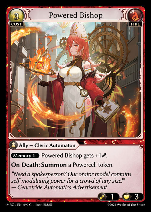 [Fire] Powered Bishop FOIL [MRC-092-C]