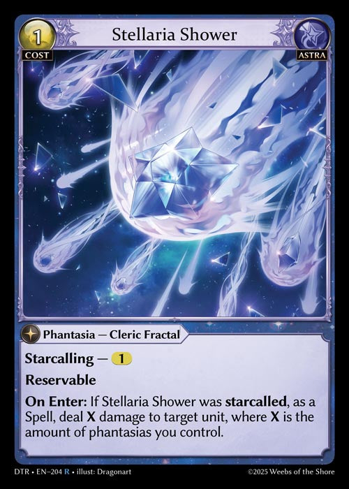 [Astra] Stellaria Shower [DTR-204-R]