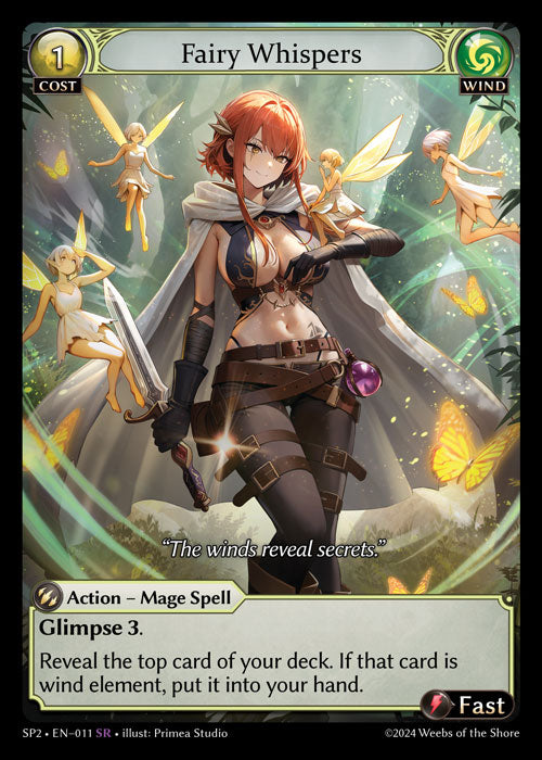 [Wind] Fairy Whispers FOIL [SP2 011-SR]