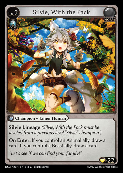 [Norm] Silvie, With the Pack [DOA Alter-011-C]