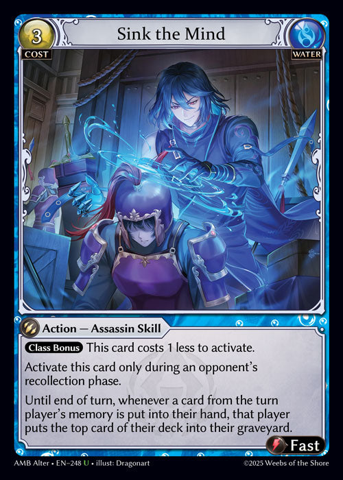 [Water] Sink the Mind FOIL [AMB Alter-248-U]