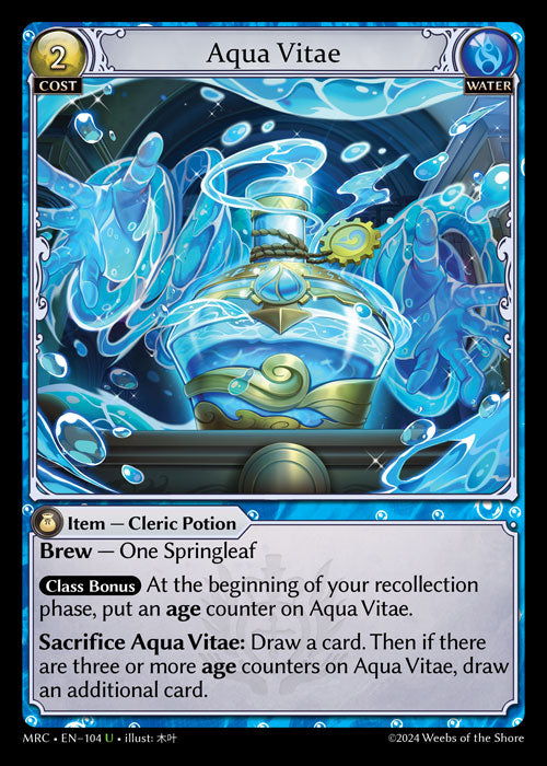 [Water] Aqua Vitae [MRC-104-U]